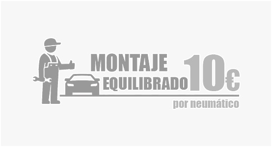 Servicio de montaje y equilibrado por sólo 10€ (Turismos) & 15€ (4x4,Furgonetas)!